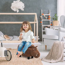 Load image into Gallery viewer, Upholstered Animal Shaped Storage Ottoman Ride-on Footrest Stool Rest Seat New