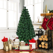Load image into Gallery viewer, 1.8m Fiber Optic Christmas Tree Multicolor Lights Effects Xmas Decoration
