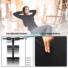 Load image into Gallery viewer, Adjustable Sit Up Bench Abdominal Exercise Training Workout Machine Home Gym