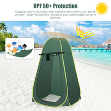Load image into Gallery viewer, Outdoor Pop up Tent Portable Camping Instant Toilet/Shower/Changing Room Tent