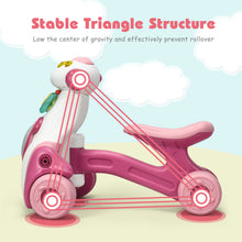 Load image into Gallery viewer, Baby Ride On Scooter Musical Ride On Toy Toddler Walker Kids Activity Center