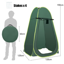 Load image into Gallery viewer, Outdoor Pop up Tent Portable Camping Instant Toilet/Shower/Changing Room Tent