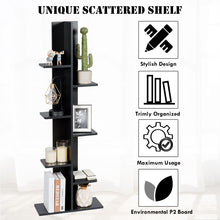 Load image into Gallery viewer, 7 Tier Bookshelf Storage Display Rack Floor Standing Bookcase Shelving Organizer