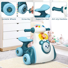 Load image into Gallery viewer, Baby Ride On Scooter Musical Ride On Toy Toddler Walker Kids Activity Center
