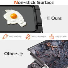Load image into Gallery viewer, 2 IN 1 Smokeless Grill Electric BBQ Griddle Non-stick Reversible Plate 2000W