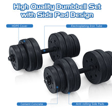 Load image into Gallery viewer, 30KG Dumbbells Set Adjustable Dumbbell Barbell Weight Lifting Training Equipment