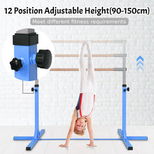 Load image into Gallery viewer, Gymnastics Training Bar Adjustable Horizontal Bars Children Kids Home Gym