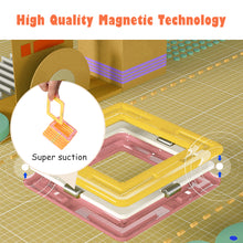 Load image into Gallery viewer, 77pcs Magnetic Building Blocks Set 3D Magnet Building Tiles Intellectual Educational Colorful Toys Construction for 3+ Year Old Kids