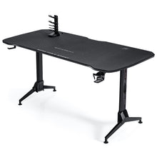 Load image into Gallery viewer, Gaming Computer Desk PC Racing Table USB Game Handle Rack Workstation Study