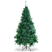 Load image into Gallery viewer, 5FT Artificial Christmas Tree Green Xmas Decorations with Foldable Metal Stand