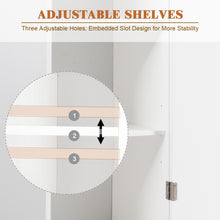 Load image into Gallery viewer, Waterproof Bathroom Cabinet Floor Unit Slim Toilet Organizer Storage Cupboard