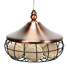 Load image into Gallery viewer, Hanging Wild Bird Feeders Suet Fat Ball Feeder Outdoor Garden Seed Feeding