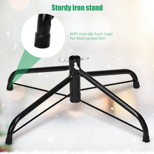Load image into Gallery viewer, 5FT Artificial Christmas Tree Green Xmas Decorations with Foldable Metal Stand