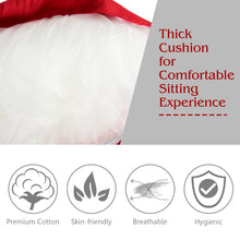 Load image into Gallery viewer, Chair Rattan Ergonomic Chair w/ 360-degree Swivel and Soft Cushion Solid Structure & Stable Base