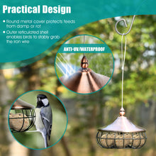 Load image into Gallery viewer, Hanging Wild Bird Feeders Suet Fat Ball Feeder Outdoor Garden Seed Feeding