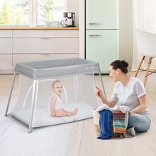 Load image into Gallery viewer, 2 in 1 Baby Cribs Foldable Travel Cot Portable Playpen Toddler Activity Nursery