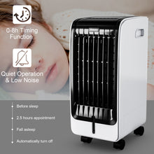 Load image into Gallery viewer, Portable Evaporative Air Cooler Fan & Humidifier 3 Modes & Speeds Home Office