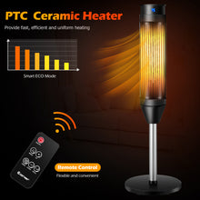 Load image into Gallery viewer, 2000W Ceramic Tower Heater Portable PTC Oscillating Heater Adjustable Thermostat