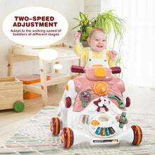 Load image into Gallery viewer, 3-In-1 Baby Sit-To-Stand Walker Infant Toddler Ride on Car Toy W/ Fun Game Panel