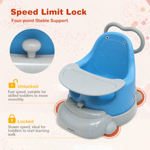 Load image into Gallery viewer, 6 in 1 Travel Feeding Booster Seat Toddler Highchair Baby Walker Training Set
