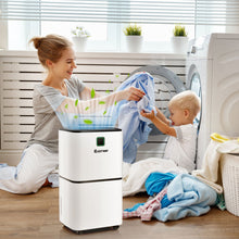 Load image into Gallery viewer, 12L/D Portable Room Dehumidifier Home Laundry Drying W/ Digital Control Panel