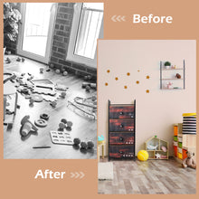 Load image into Gallery viewer, 4 Drawer Fabric Dresser Tower Vertical Storage Chest Organizer Unit Steel Frame