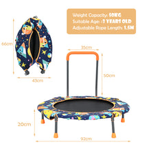 Load image into Gallery viewer, Convertible Swing & Trampoline Set Kids Saucer Tree Swing