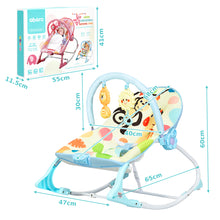 Load image into Gallery viewer, Electric Baby Infant Bouncer Rocker Vibration Chair Musical Cradle Swing Seat
