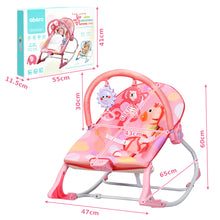 Load image into Gallery viewer, Electric Baby Infant Bouncer Rocker Vibration Chair Musical Cradle Swing Seat