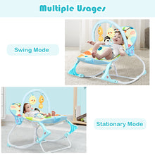 Load image into Gallery viewer, Electric Baby Infant Bouncer Rocker Vibration Chair Musical Cradle Swing Seat