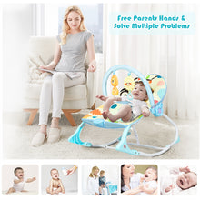 Load image into Gallery viewer, Electric Baby Infant Bouncer Rocker Vibration Chair Musical Cradle Swing Seat