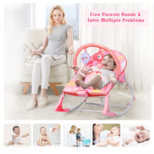 Load image into Gallery viewer, Electric Baby Infant Bouncer Rocker Vibration Chair Musical Cradle Swing Seat