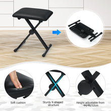 Load image into Gallery viewer, 61-Key Keyboard Piano and Stool Electronic Keyboards with Lighted Keys