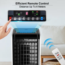 Load image into Gallery viewer, Portable Evaporative Air Cooler Fan & Humidifier 3 Modes & Speeds Home Office