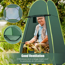 Load image into Gallery viewer, Outdoor Pop up Tent Portable Camping Instant Toilet/Shower/Changing Room Tent