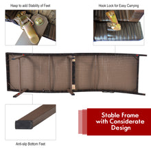 Load image into Gallery viewer, 2PCS Folding Chaise Lounge Double-sided Cushioned
