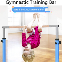 Load image into Gallery viewer, Gymnastics Training Bar Adjustable Horizontal Bars Children Kids Home Gym