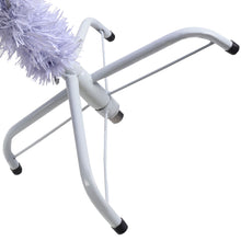 Load image into Gallery viewer, 5FT Artificial Christmas Tree Realistic White Xmas Tree With Metal Stand