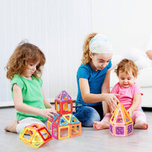 Load image into Gallery viewer, 77pcs Magnetic Building Blocks Set 3D Magnet Building Tiles Intellectual Educational Colorful Toys Construction for 3+ Year Old Kids
