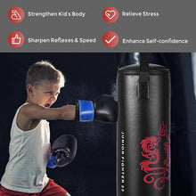 Load image into Gallery viewer, Kid's Boxing Suit Kids' Exercise Boxing Set Portable Boxing Suit w/ Rucksack for Exercise