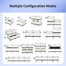 Load image into Gallery viewer, Set of 4 Raised Garden Bed Kits Elevated Flower Vegetable Herb Grow Planter Box