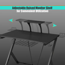 Load image into Gallery viewer, Gaming Computer Desk PC Racing Table Headphones Holder Workstation Study Home UK