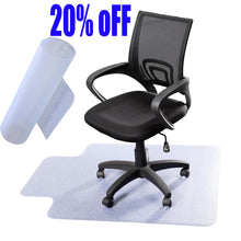 Load image into Gallery viewer, Non Slip Home Office Desk Chair Mat PVC Floor Computer Carpet Protector Clear