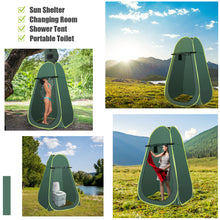 Load image into Gallery viewer, Outdoor Pop up Tent Portable Camping Instant Toilet/Shower/Changing Room Tent