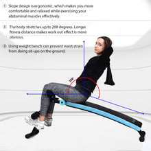 Load image into Gallery viewer, Adjustable Sit Up Bench Abdominal Exercise Training Workout Machine Home Gym