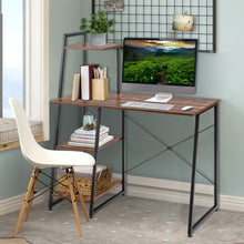 Load image into Gallery viewer, X-Shape Computer Desk Adjustable Ergonomic Workstation Home Office Writing Table