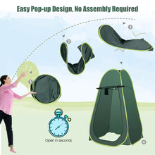 Load image into Gallery viewer, Outdoor Pop up Tent Portable Camping Instant Toilet/Shower/Changing Room Tent