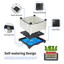 Load image into Gallery viewer, Set of 4 Raised Garden Bed Kits Elevated Flower Vegetable Herb Grow Planter Box