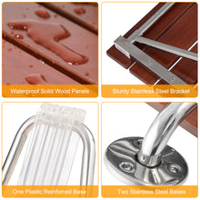 Load image into Gallery viewer, Wall Mounted Shower Spa Seat Bench Foldable Shower Seat Stool Bathroom Chair