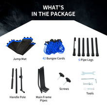 Load image into Gallery viewer, Folding Fitness Trampoline Adults Kids Exercise Bouncer W/ Adjustable Handrail